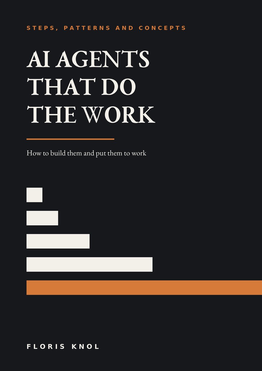 Omslag van de Engelse uitgave, From Zero to AI Agents That Do The Work